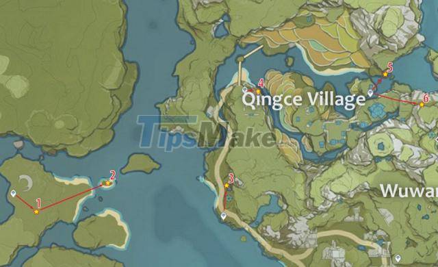 Genshin Impact's Cor Lapis Collection Locations Picture 11