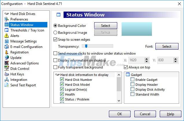 hard disk sentinel health calculation