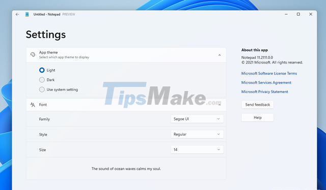 How to activate and experience the new interface of Notepad in Windows 11 Picture 17