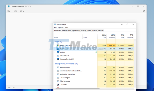 How to activate and experience the new interface of Notepad in Windows 11 Picture 20