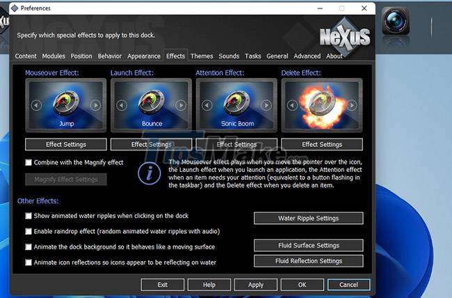 How to Add a Mac-Style Dock to Windows 10/11 Using Winstep Nexus Picture 5
