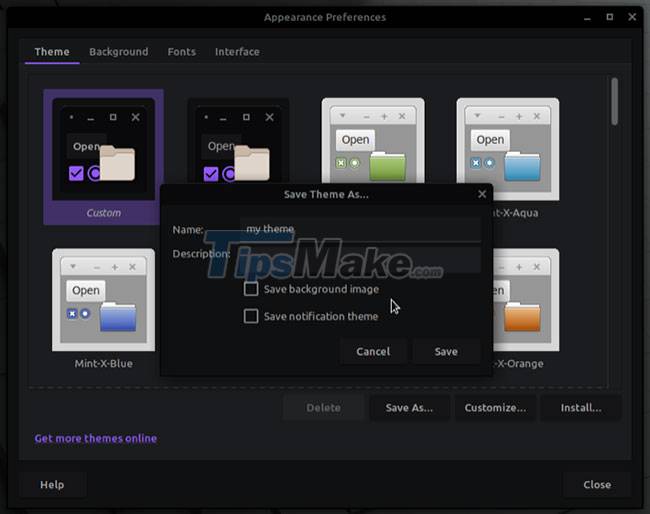 How to change desktop theme on Linux Mint Picture 3
