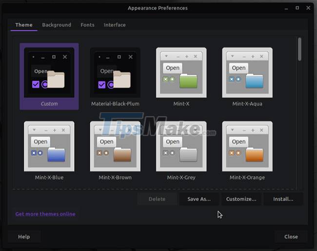 How to change desktop theme on Linux Mint Picture 4