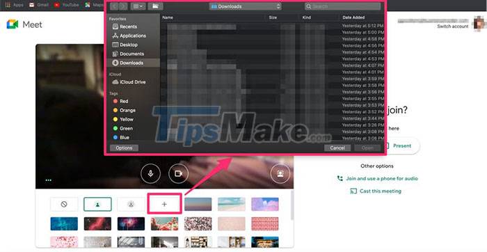 How to change the background image in Google Meet Picture 3
