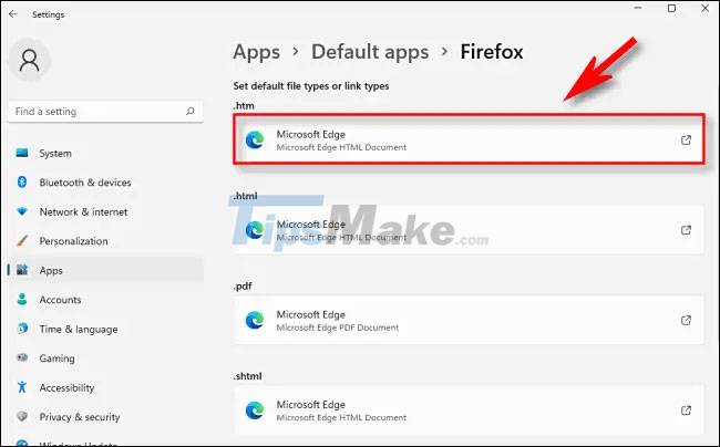 Picture 4 of How to change the default web browser on Windows 11