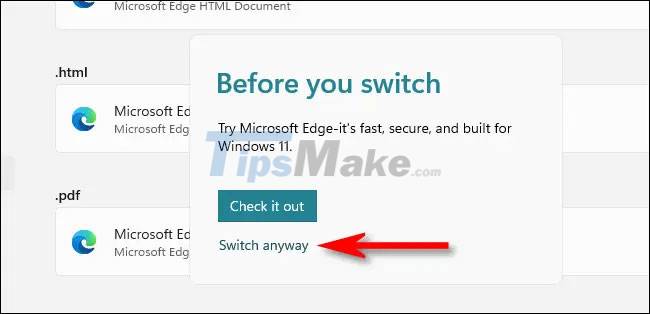 Picture 6 of How to change the default web browser on Windows 11