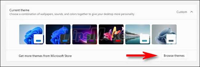 How to change the theme on Windows 11 Picture 7