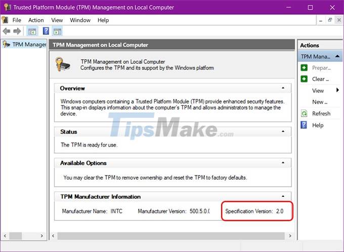 How to check TPM version before upgrading to Windows 11 Picture 2