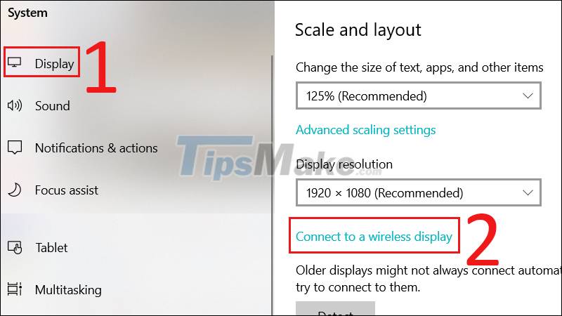 How to connect a computer screen to a TV via WiFi Display 2021 Picture 13