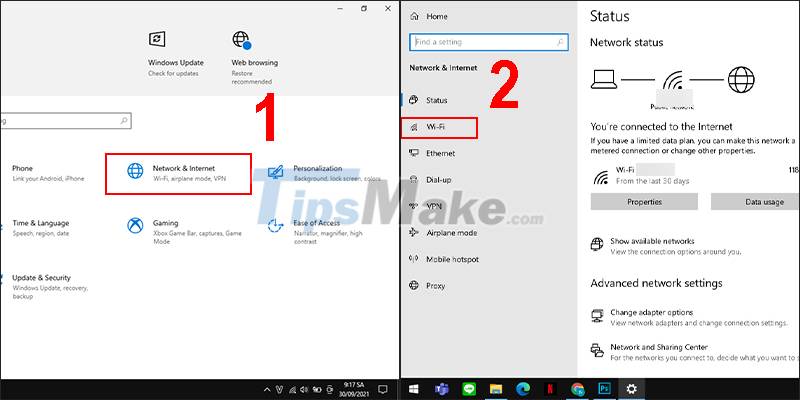How to connect WiFi for Windows laptops and fix WiFi errors on Windows laptops Picture 5