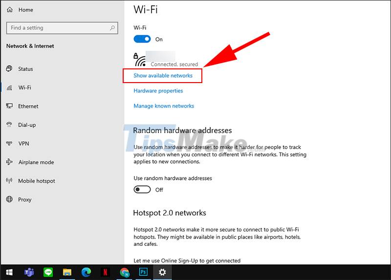 How to connect WiFi for Windows laptops and fix WiFi errors on Windows laptops Picture 6