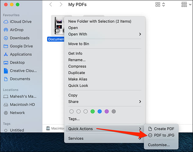 How to convert PDF files to JPG on Mac Picture 19