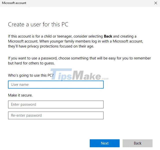 How to create a new User on Windows 11 Picture 5