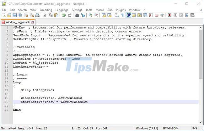 How to create a time tracking application on Windows with AutoHotKey Picture 2