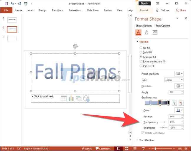 How to Create Colorful Text in PowerPoint Picture 10