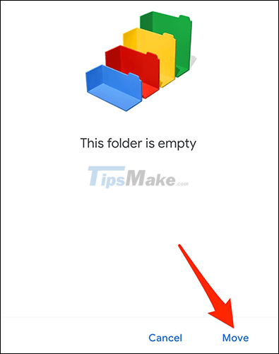 How to create folders for documents in Google Docs Picture 11