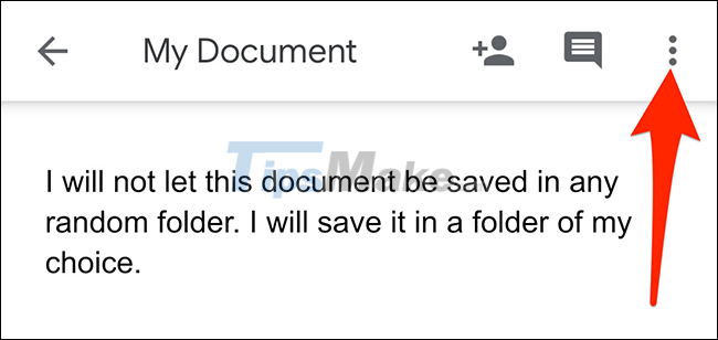 How to create folders for documents in Google Docs Picture 7