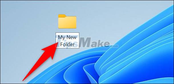 How to create folders on the desktop in Windows 11 Picture 2