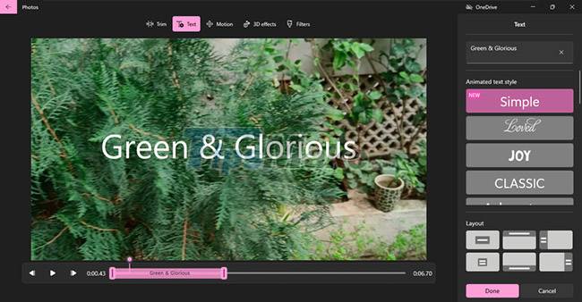 How to create videos with the Photos app on Windows 11 Picture 11
