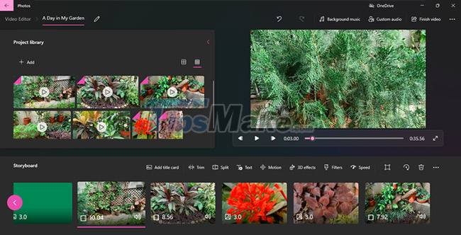 How to create videos with the Photos app on Windows 11 Picture 8