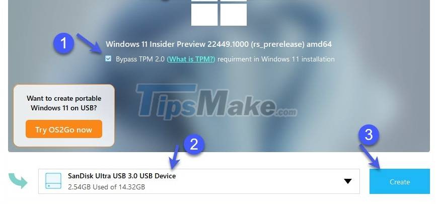 How to create Windows 11 installation USB for computers that do not meet TPM 2.0 hardware Picture 4