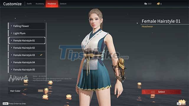 How to customize and add presets to create characters in Naraka: Bladepoint Picture 4