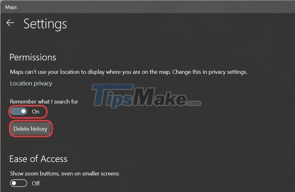 How to delete location history on Windows 11 Picture 6