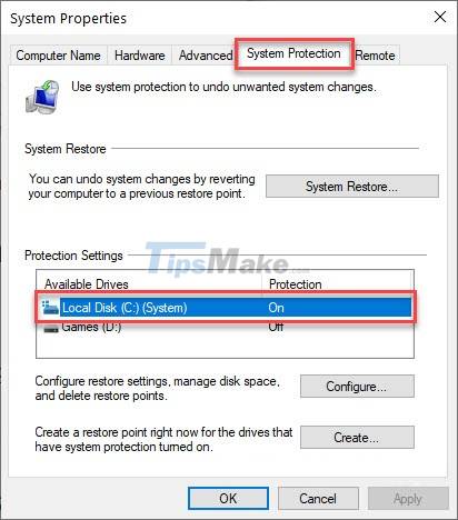 How to delete System Restore Points in Windows 10 Picture 8