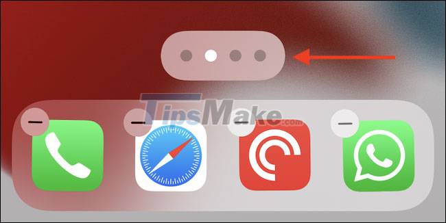 How to delete the home screen page containing apps on iPhone and iPad Picture 1