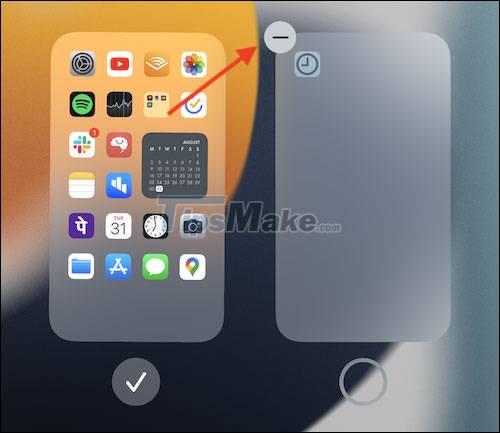 How to delete the home screen page containing apps on iPhone and iPad Picture 3