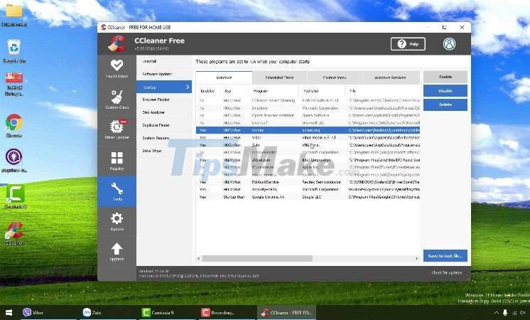 How to disable applications that start with Windows 11 Picture 10