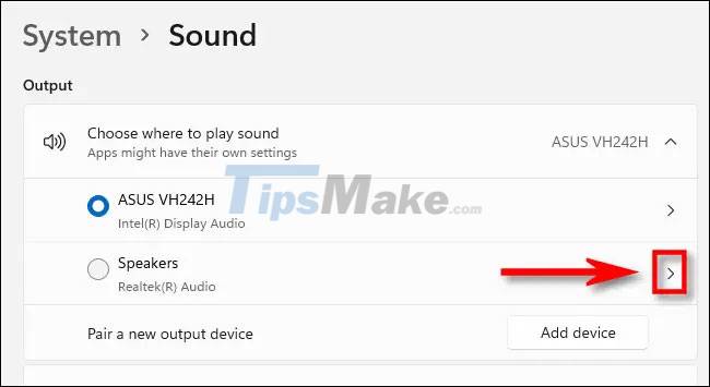 How to disable audio devices on Windows 11 Picture 2