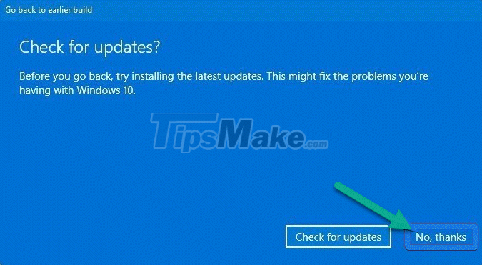 How to downgrade from Windows 11 to Windows 10 Picture 6