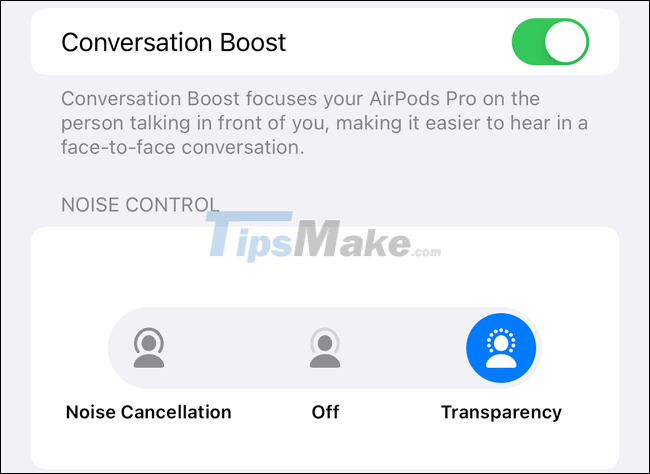 How to enable Conversation Boost on AirPods Pro Picture 3