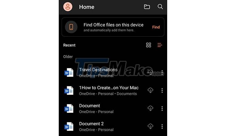 How to enable dark mode in Microsoft Office on Android Picture 6