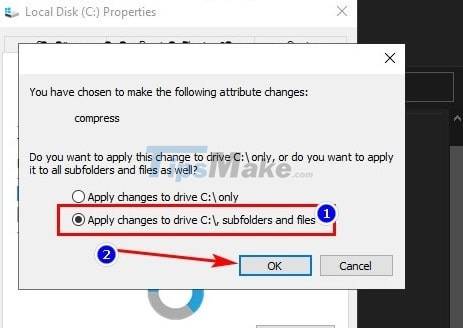 How to enable hard drive compression on Windows operating system Picture 3