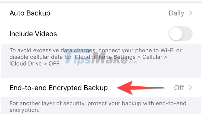 How to encrypt WhatsApp chat backups on iPhone Picture 4