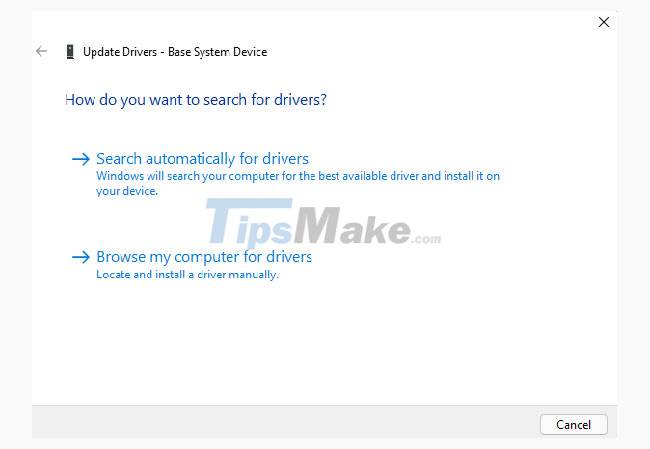How to fix 'Base System Device' error in Device Manager Picture 2