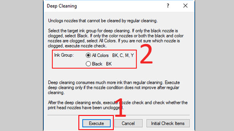 How to fix Color printer not printing red? Picture 12