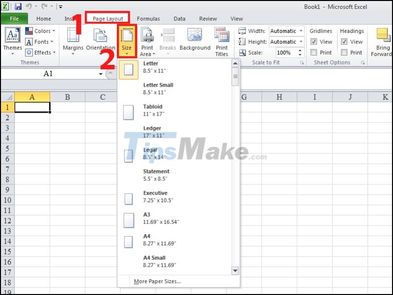 How to fix the error of printing without finishing the page in Excel Picture 5