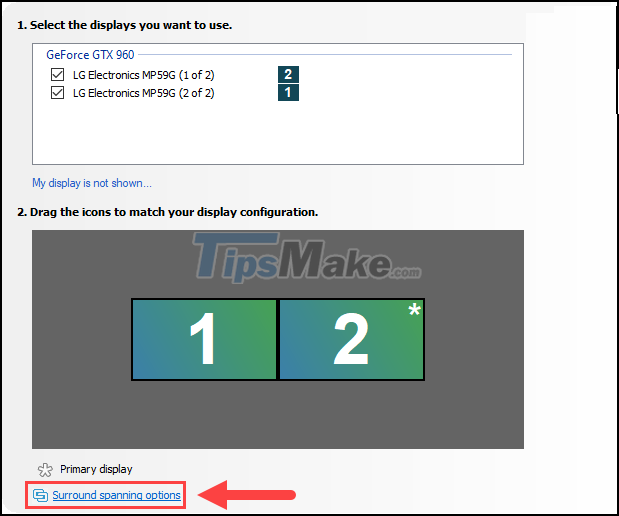 How to fix the screen skew when using 2 monitors Picture 11
