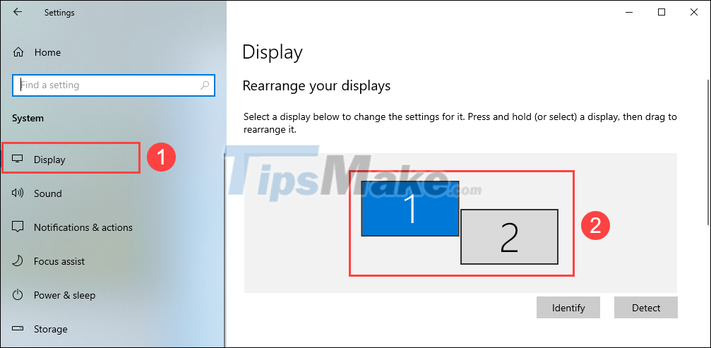 How to fix the screen skew when using 2 monitors Picture 5