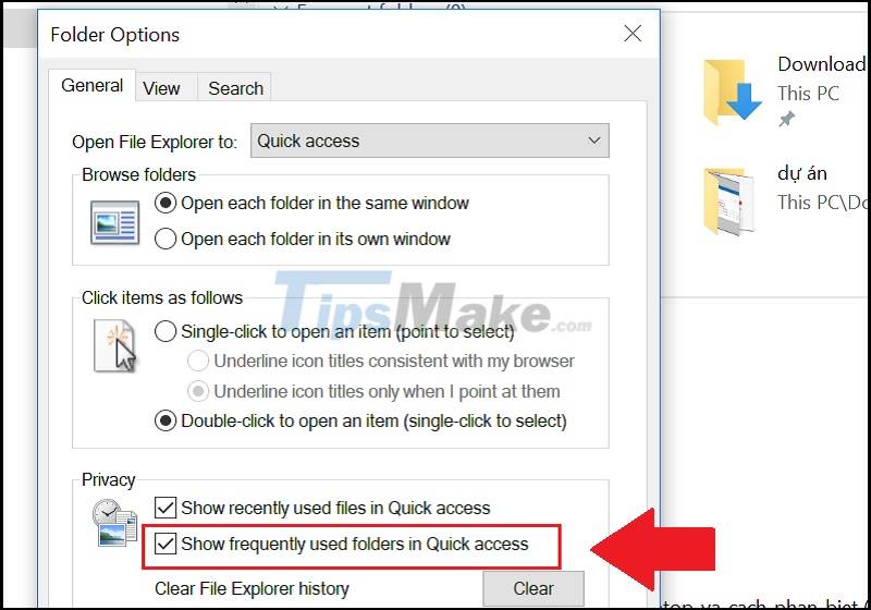 How to hide and show Recent Files on Windows 10 Picture 5