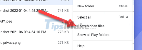 How to Hide Files and Folders on a Chromebook Picture 7