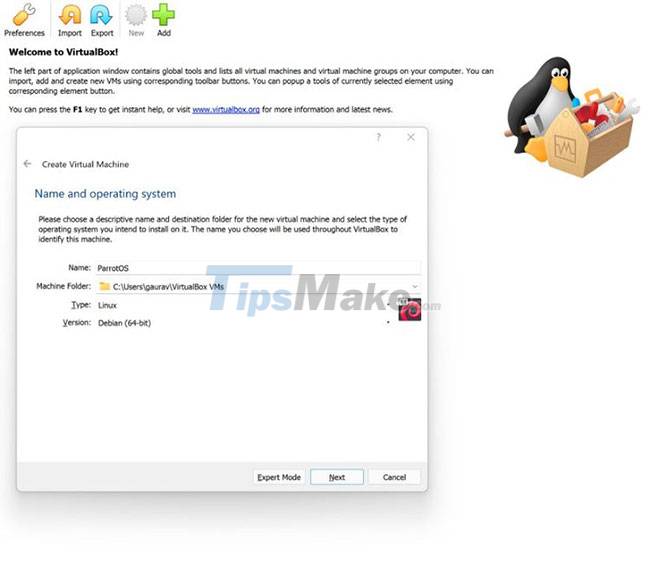 How to install and test Parrot OS in VirtualBox Picture 1