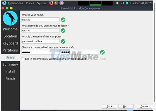 How to install and test Parrot OS in VirtualBox Picture 9