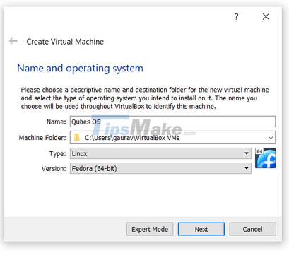 how to install os virtualbox