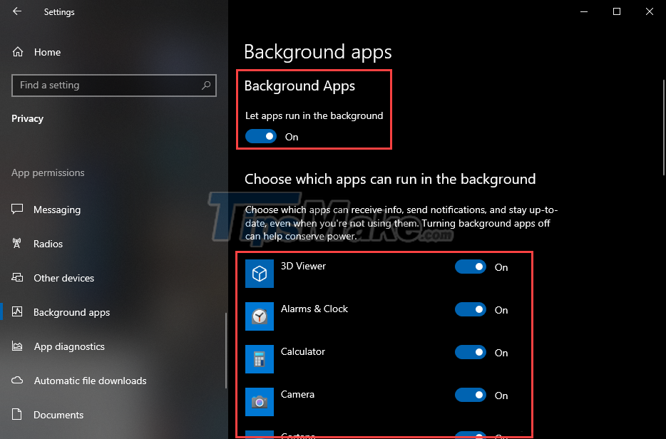 How to put apps to sleep in Windows 10 Picture 4
