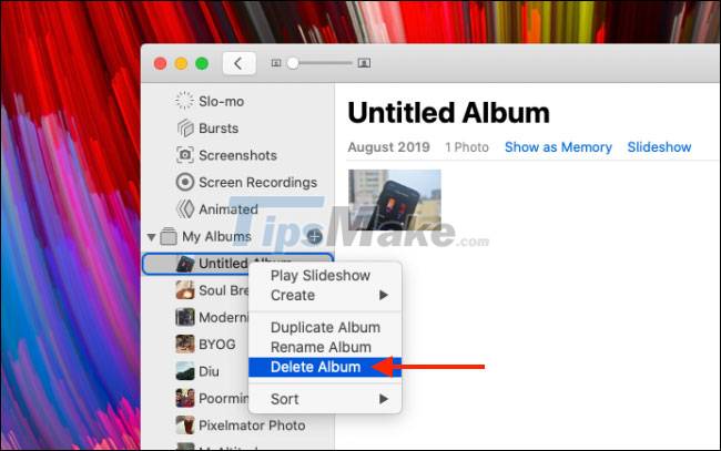 Picture 8 of How to quickly delete photo albums on iPhone, iPad and Mac