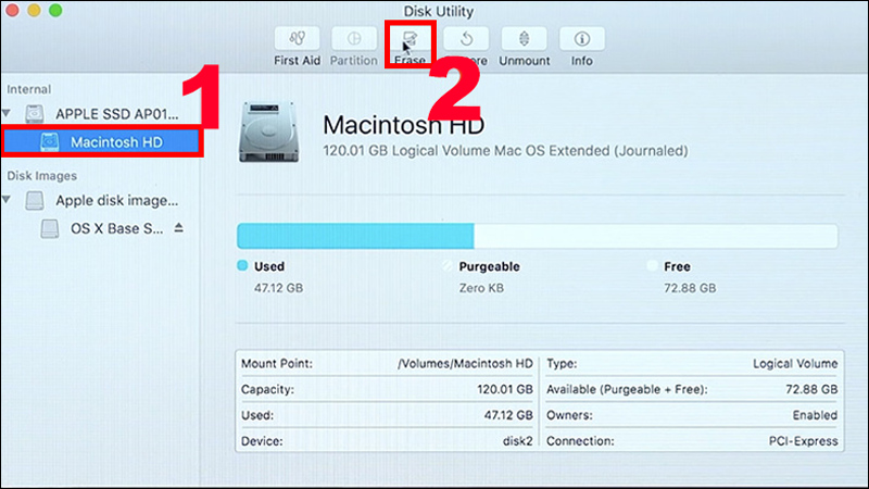 How to reset MacBook, How to factory reset MacBook simply Picture 15